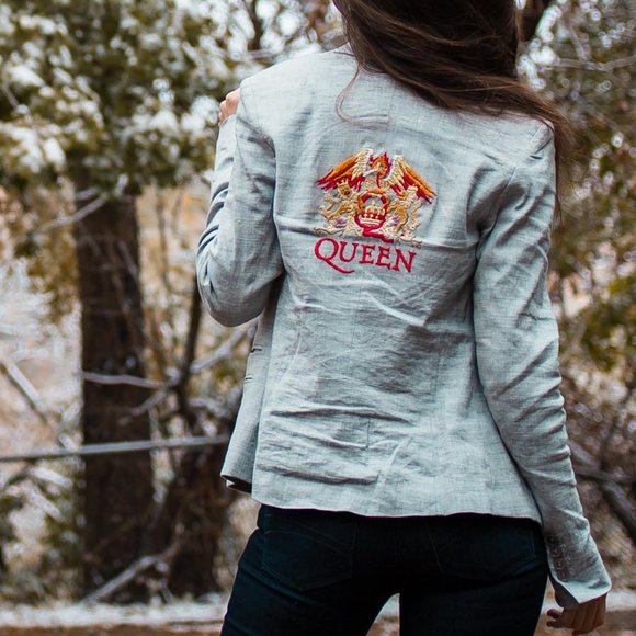 Hand Embroidered Blazer - Picture 7 of 7